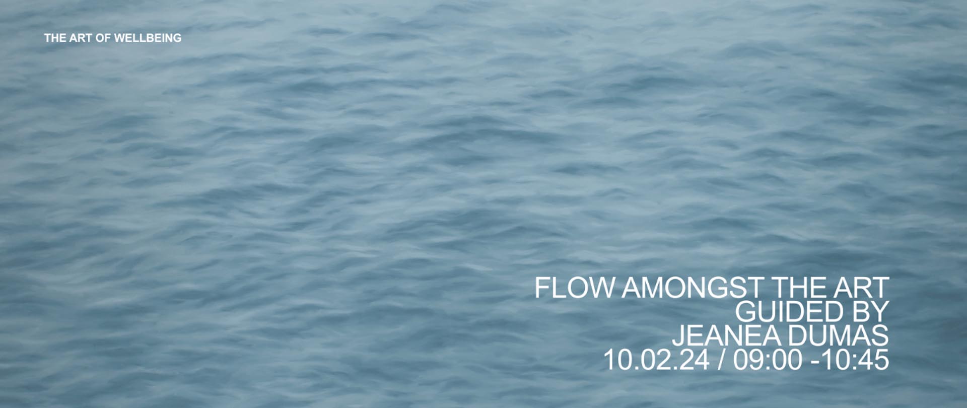 FLOW AMONGST THE ART: guided by Jeanea Dumas