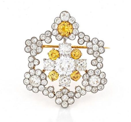 Historic Kimberly Diamond Brooch