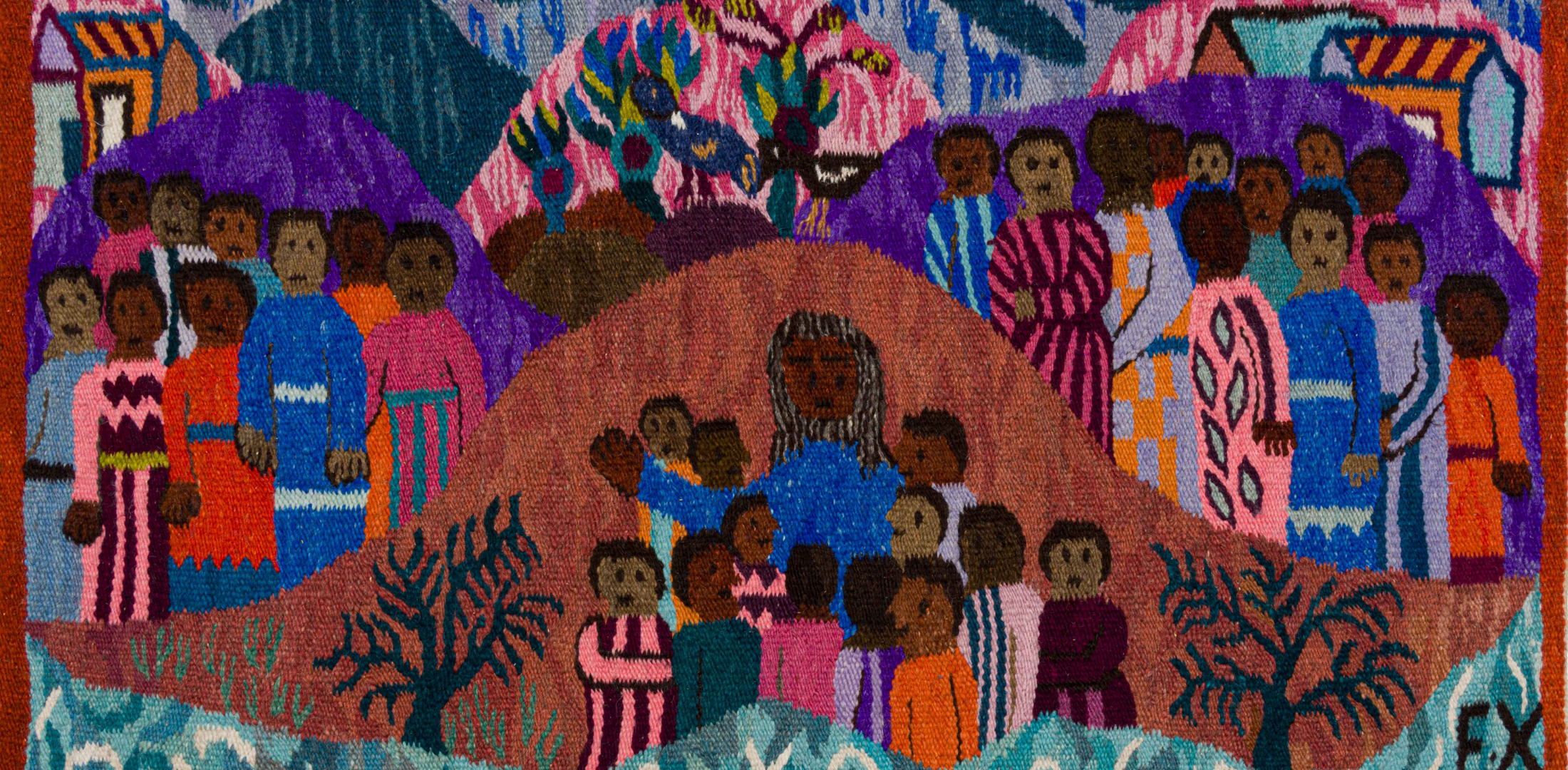 Rorke's Drift; Jesus and His Disciples - tapestry