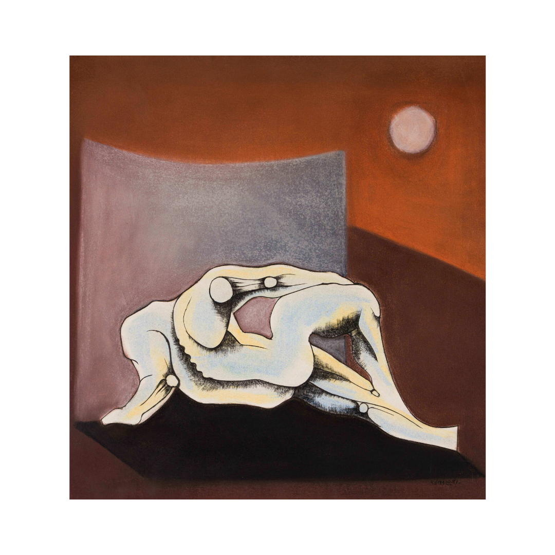 Reclining Figure by Sydney Kumalo